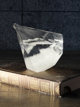 Værmelding Crystal Storm Glass Creative Home Decor Julegave Diamond Shape