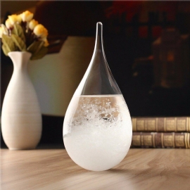 Værmelding Krystalldråper Vannform Stormglass Home Decor Julegave