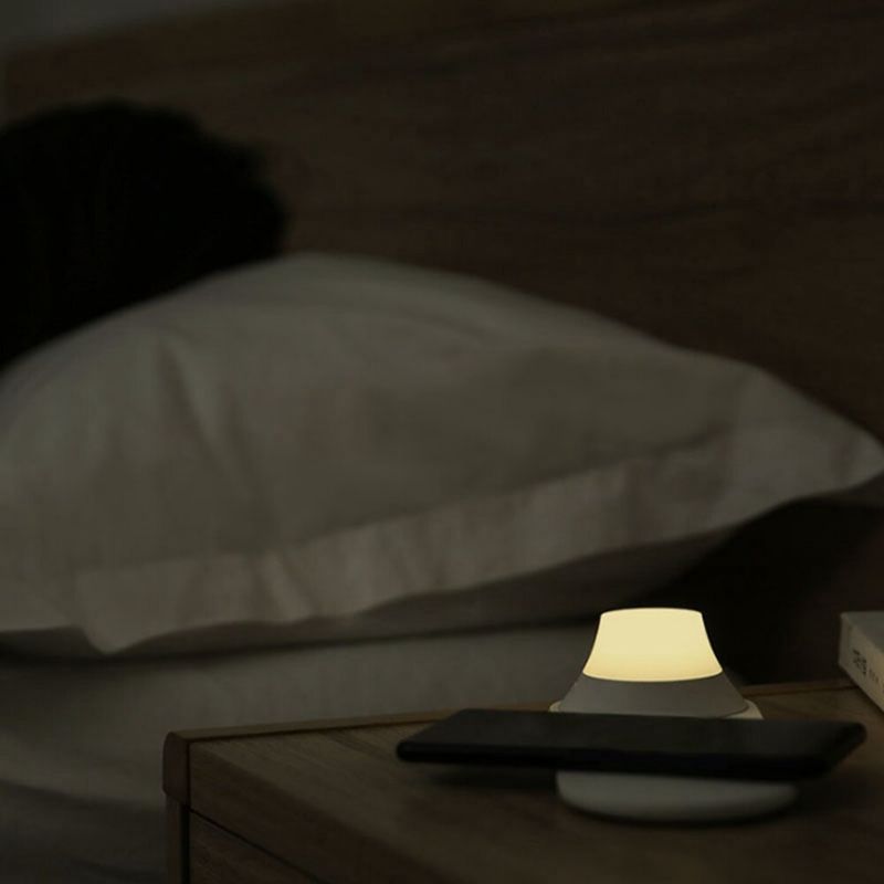 Yeelight Trådløs Lader Med Led Nattlys Magnetic Attraction Hurtiglading For Iphone