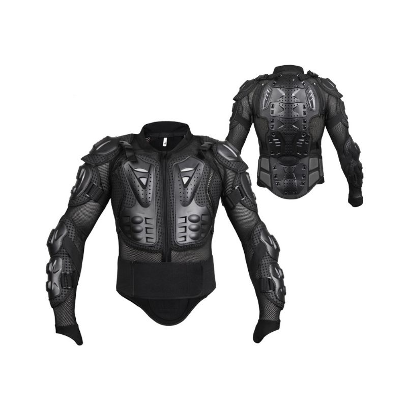 Motorsykkel Beskyttelsesjakke Full Body Armor Protector Uniform Langermet Racing Amour For Langrennssykling Utendørs Sport