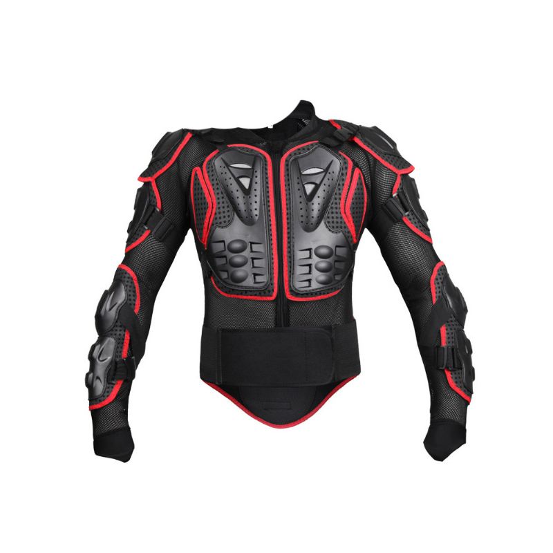 Motorsykkel Beskyttelsesjakke Full Body Armor Protector Uniform Langermet Racing Amour For Langrennssykling Utendørs Sport