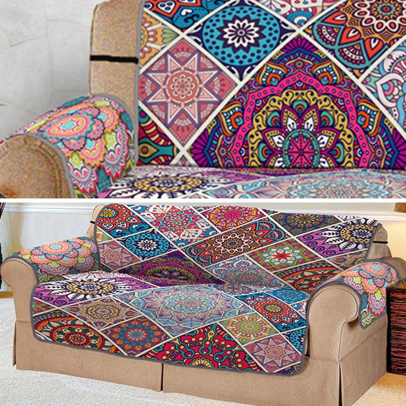 3d Digital Printing Pet Sofa Cover Bohemian Square Pet Pute