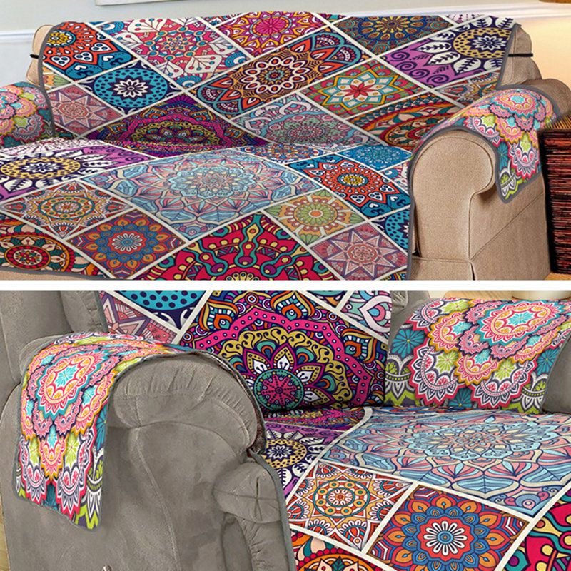 3d Digital Printing Pet Sofa Cover Bohemian Square Pet Pute