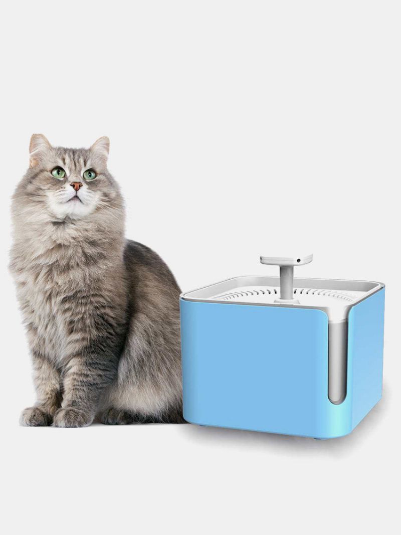 3l Wifi Pet Smart Automatisk Sirkulerende Vanndispenser Kjæledyrvannfontene Silent Cat Drikkevannsdispenser Elektrisk Materskål Katter Hunder Drikkefontene