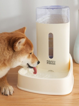 Katt Hund Automatisk Mater Kjæledyrskål Vanndispenser Vannskål Drikkefontene