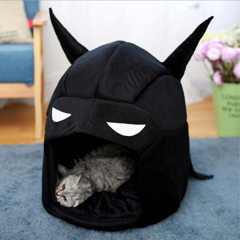 Klassisk Batman Modeling Cat Nest Med Avtakbar Og Vaskbar Pute Selected Pp Cotton Cat House