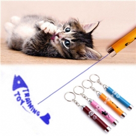 Portable Creative Funny Pet Cat Toys Led Laser Pointer Light Pen