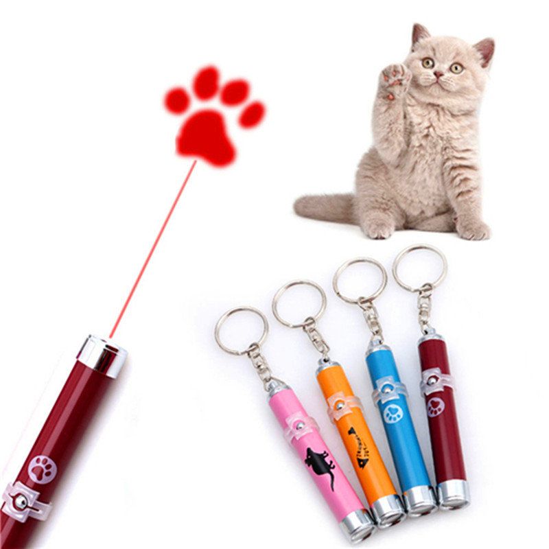 Portable Creative Funny Pet Cat Toys Led Laser Pointer Light Pen