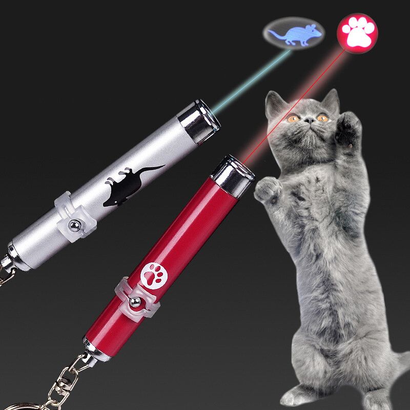 Portable Creative Funny Pet Cat Toys Led Laser Pointer Light Pen