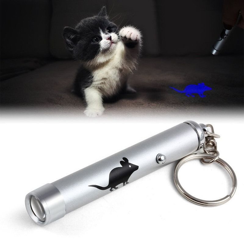 Portable Creative Funny Pet Cat Toys Led Laser Pointer Light Pen