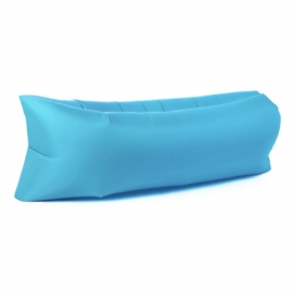 Oppblåsbar Luftsofa Nylon Anti-luftlekkende Sofa Praktisk Sovesofapose Med Lomme For Utendørs Campingreisestrand