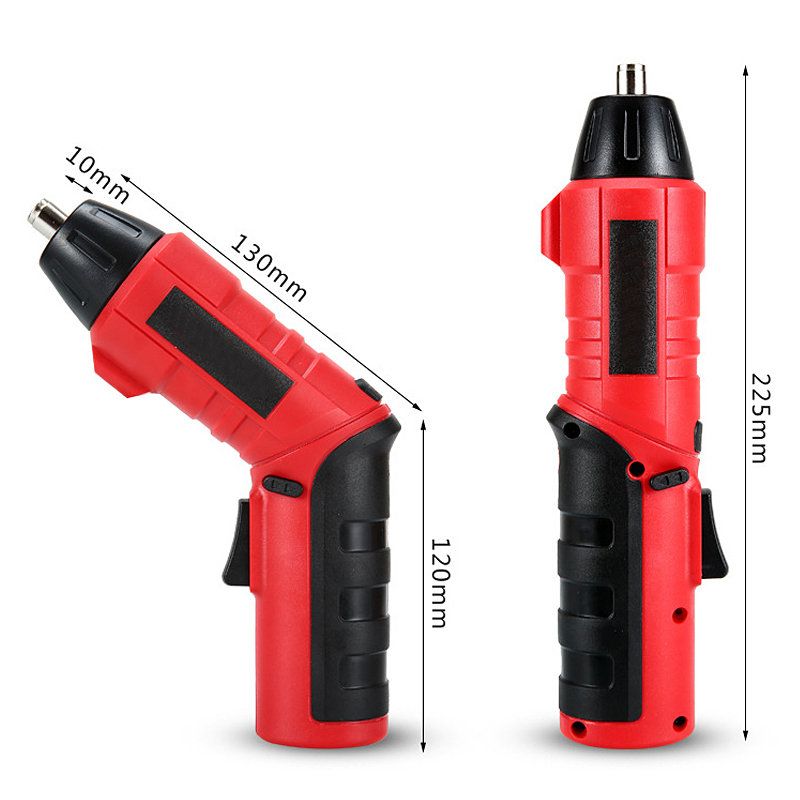 4.8v 600mah Li-ion Elektrisk Skrutrekker 4.5n.m Håndbor