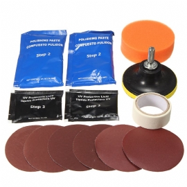 Frontlys Lens Restoration Cleaner Kit Plastic Light Polishing