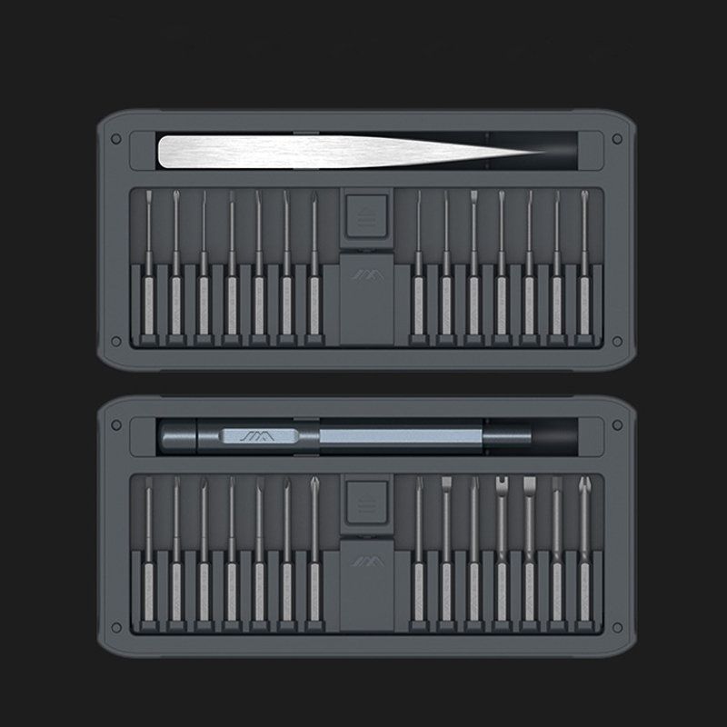 Jimi® 30 In 1 Multifunksjonell Presisjonsskrutrekkersett Reparasjonsverktøy Diy Skrutrekkersett Med Pinsett