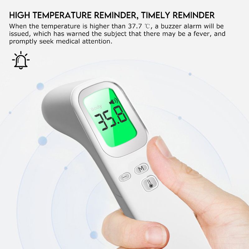 Led Digitalt Termometer Husholdningsmedisinsk Elektrisk Kroppstermometer