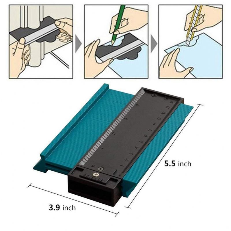 Målelinjalføring Måleverktøy For Rund Rammekontur