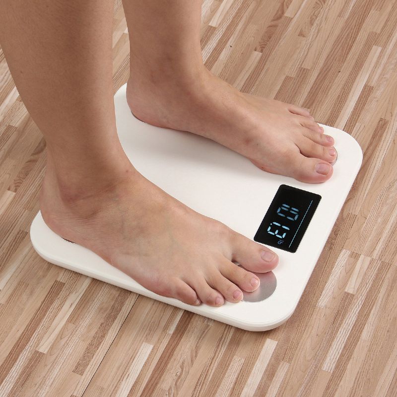 Mini Smart Scales Husholdning Premium Support Bluetooth App Digital Kroppsfettvekt