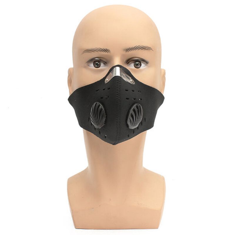 Støvtett Pm 2.5 Gassbeskyttelsesfilter Sykkel Activated Carbon Mask