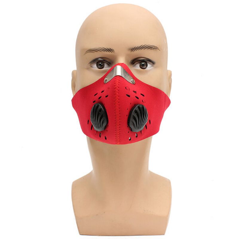 Støvtett Pm 2.5 Gassbeskyttelsesfilter Sykkel Activated Carbon Mask