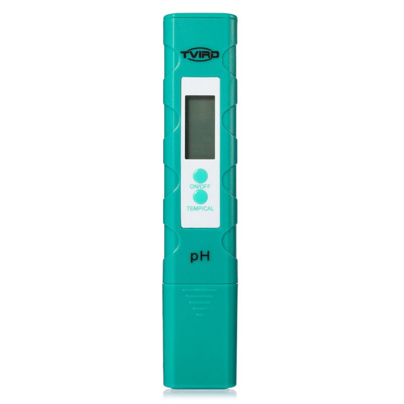 Tvird Digital Ph Meter 0.01 Ph Vannkvalitetstester Led-bakgrunnsbelyst Skjerm Drikkevann Basseng Hydroponics