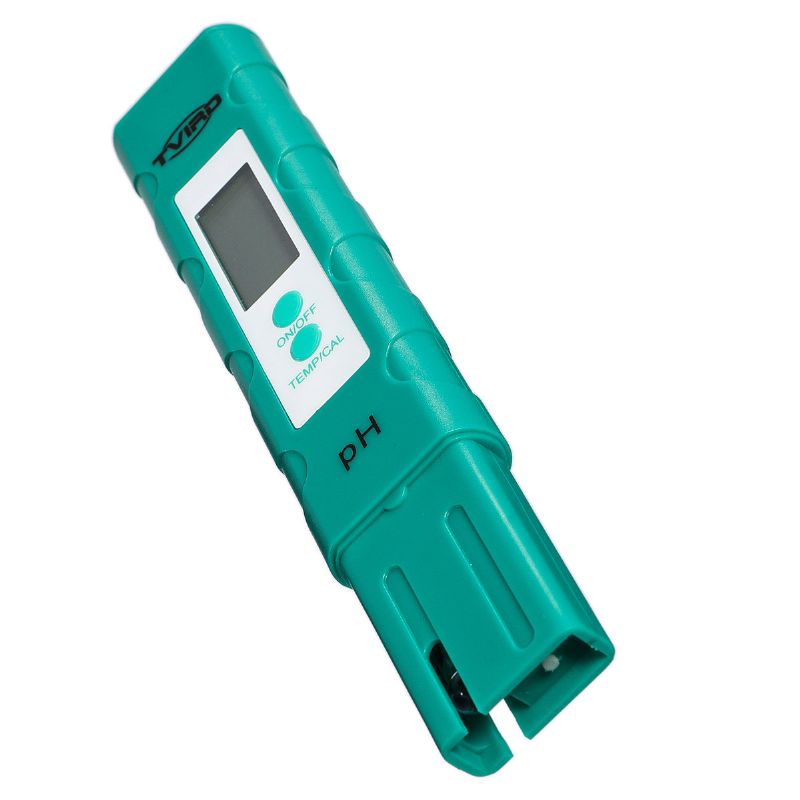 Tvird Digital Ph Meter 0.01 Ph Vannkvalitetstester Led-bakgrunnsbelyst Skjerm Drikkevann Basseng Hydroponics