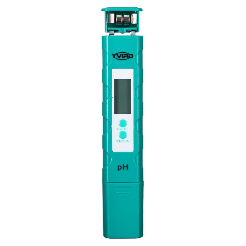 Tvird Digital Ph Meter 0.01 Ph Vannkvalitetstester Led-bakgrunnsbelyst Skjerm Drikkevann Basseng Hydroponics