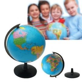 World Globe Atlas Map With Stand For Kids Education Home Decor School Office Supplies